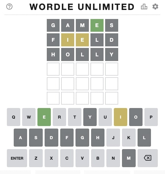 Wordle Unlimited - Play Wordle Unlimited On Flagle Game